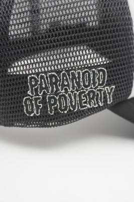 Black Logo Death To Poverty Hat