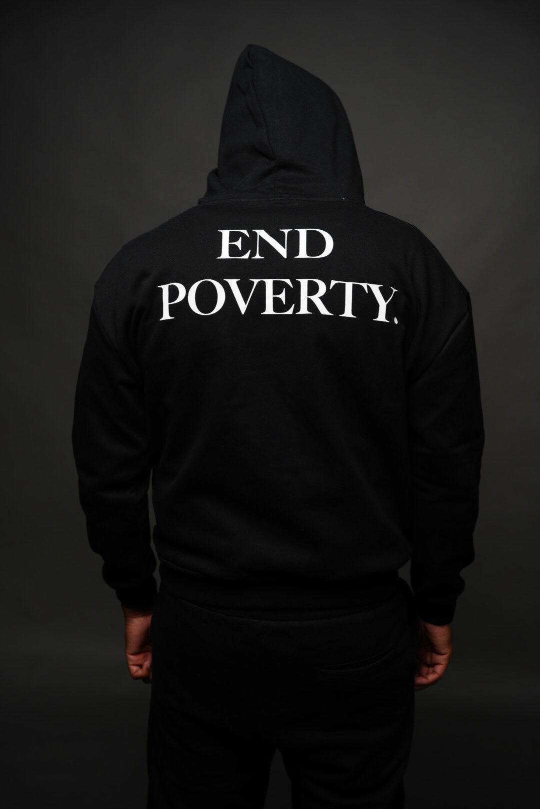 Black End Poverty Sweat Suit