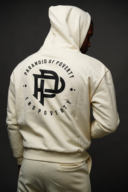Cream End Poverty Sweat Suit