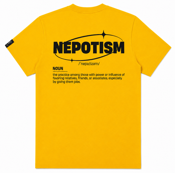 Support Black Nepotism Tee